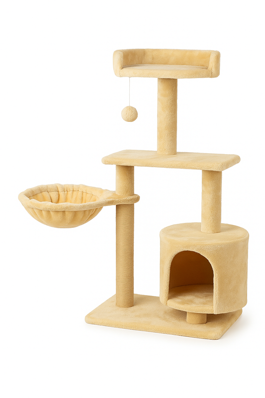 Plush Cat Activity Tree